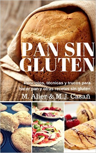 libros de salud. Carátula del libro Pan sin gluten