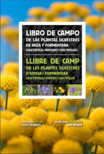 Portada del libro de campo de las plantas de Ibiza y Formentera de Josep Colonques